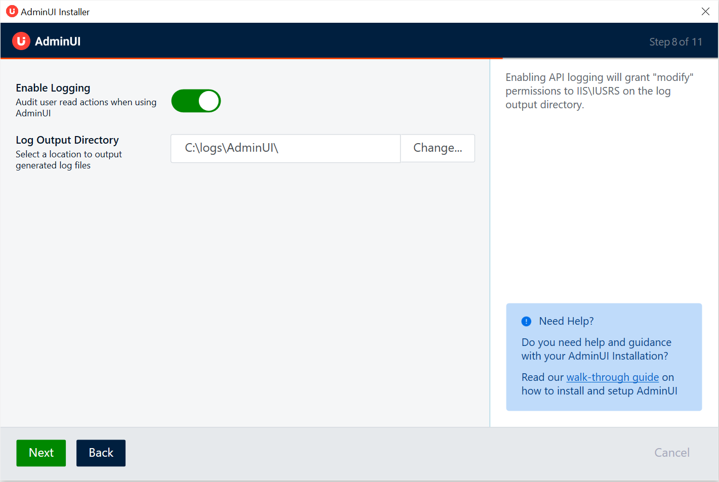 Logging Configuration